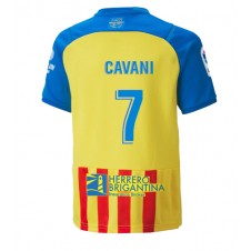 Valencia Edinson Cavani #7 Tredjedrakt 2022-23 Kortermet